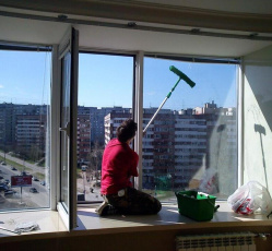 Мытье окон в однокомнатной квартире Острогожск